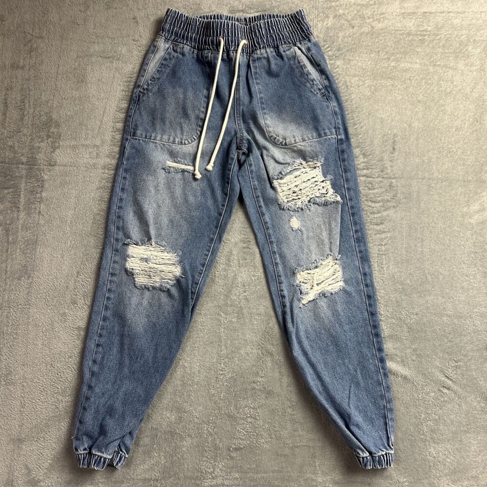 Celebrity Pink Womens Jeans Sz. XS Distressed Stretch Waist